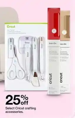 Target Select Cricut crafting accessories offer