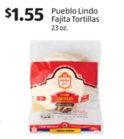 Aldi Pueblo Lindo Fajita Tortillas offer