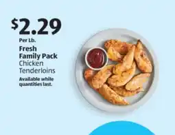 Aldi Fresh Family Pack Chicken Tenderloins offer