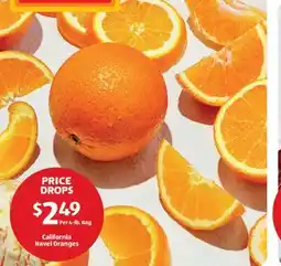 Aldi California Navel Oranges offer