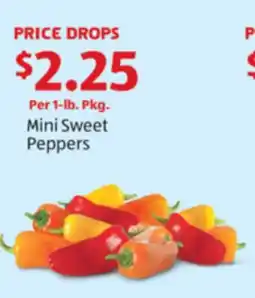 Aldi Mini Sweet Peppers offer