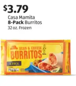 Aldi Casa Mamita 8-Pack Burritos offer