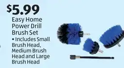 Aldi Easy Home Power Drill Brush Set offer