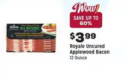 Grocery Outlet Uncured Applewood Bacon offer