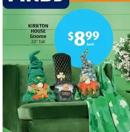 Aldi KIRKTON HOUSE Gnome offer