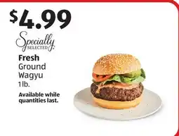 Aldi Fresh Ground Wagyu offer