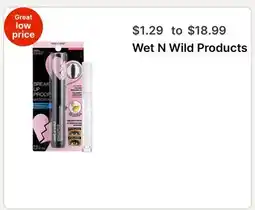 Walgreens Wet N Wild Products offer