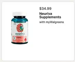Walgreens Neuriva Supplements offer