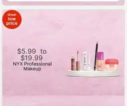 Walgreens NYX Professional Makeup offer