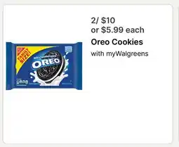 Walgreens Oreo Cookies offer