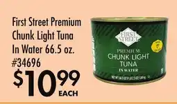 Smart & Final First Street Premium Chunk Light Tuna In Water offer