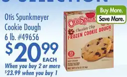 Smart & Final Otis Spunkmeyer Cookie Dough offer