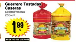 Superior Grocers Guerrero Tostadas Caseras offer