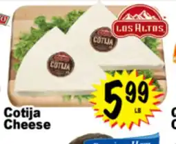 Superior Grocers Cotija Cheese offer