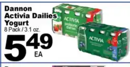 Superior Grocers Dannon Activia Dailies Yogurt offer