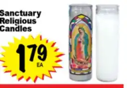 Superior Grocers Sanctuary Religious Candles offer