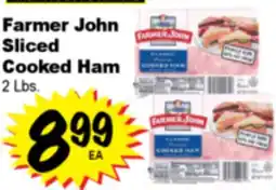 Superior Grocers Farmer John Sliced Cooked Ham offer
