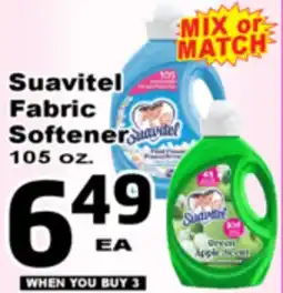 Superior Grocers Suavitel Fabric Softener offer