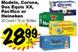 Superior Grocers Modelo, Corona, Dos Equis XX, Pacifico or Heineken offer