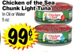 Superior Grocers Chicken of the Sea Chunk Light Tuna offer
