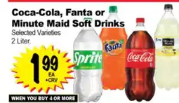 Superior Grocers Coca-Cola, Fanta or Minute Maid Soft Drinks offer