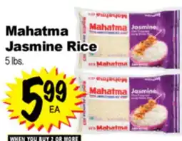 Superior Grocers Mahatma Jasmine Rice offer