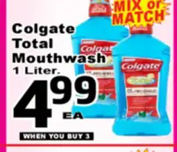 Superior Grocers Colgate Total Mouthwash offer