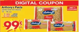 Superior Grocers Anthony's Pasta offer