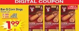Superior Grocers Bar-S Corn Dogs offer