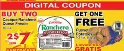 Superior Grocers Cacique Ranchero Queso Fresco offer