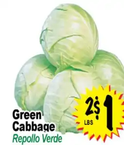 Superior Grocers Green Cabbage offer
