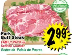 Superior Grocers Pork Butt Steak offer