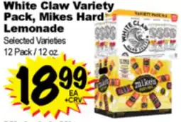 Superior Grocers White Claw Variety Pack, Mikes Hard Lemonade offer