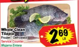Superior Grocers Whole Clean Tilapia offer