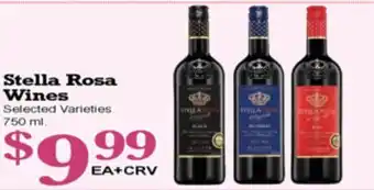 Superior Grocers Stella Rosa Wines offer