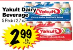 Superior Grocers Yakult Dairy Beverage offer