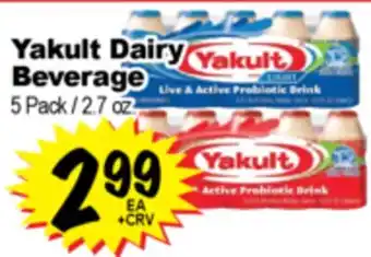 Superior Grocers Yakult Dairy Beverage offer