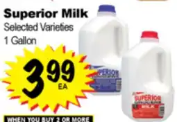 Superior Grocers Superior Milk offer