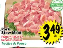 Superior Grocers Pork Stew Meat offer