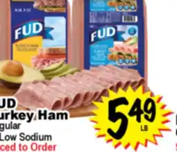 Superior Grocers FUD Turkey Ham offer