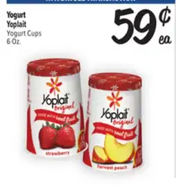 El Super Fresh Yoplait Yogurt Cups offer