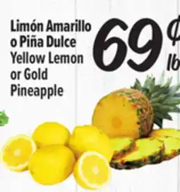 El Super Fresh Yellow Lemon or Gold Pineapple offer