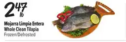 El Super Fresh Whole Clean Tilapia offer