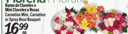 El Super Fresh Carnation Mini, Carnation or Spray Rose Bouquet offer
