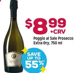 Grocery Outlet Poggio al Sale Prosecco Extra Dry offer