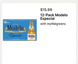 Walgreens Modelo Especial offer