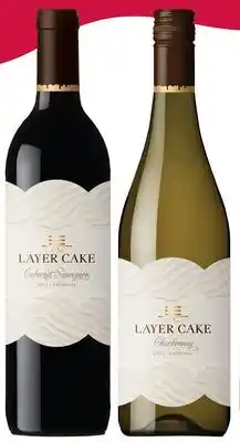 Grocery Outlet Layer Cake Cabernet Sauvignon or Chardonnay offer