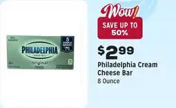 Grocery Outlet Cream Cheese Bar offer