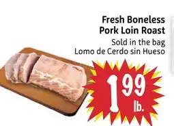 Foodmaxx Fresh Boneless Pork Loin Roast offer