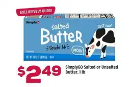 Grocery Outlet SimplyGO Salted or Unsalted Butter offer